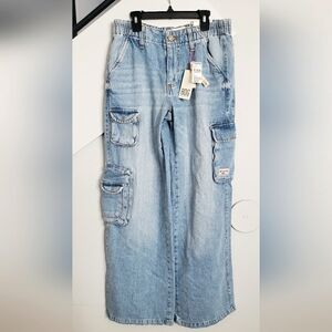 BDG Urban Outfitters Denim Y2K Cyber Cargo (NWT)